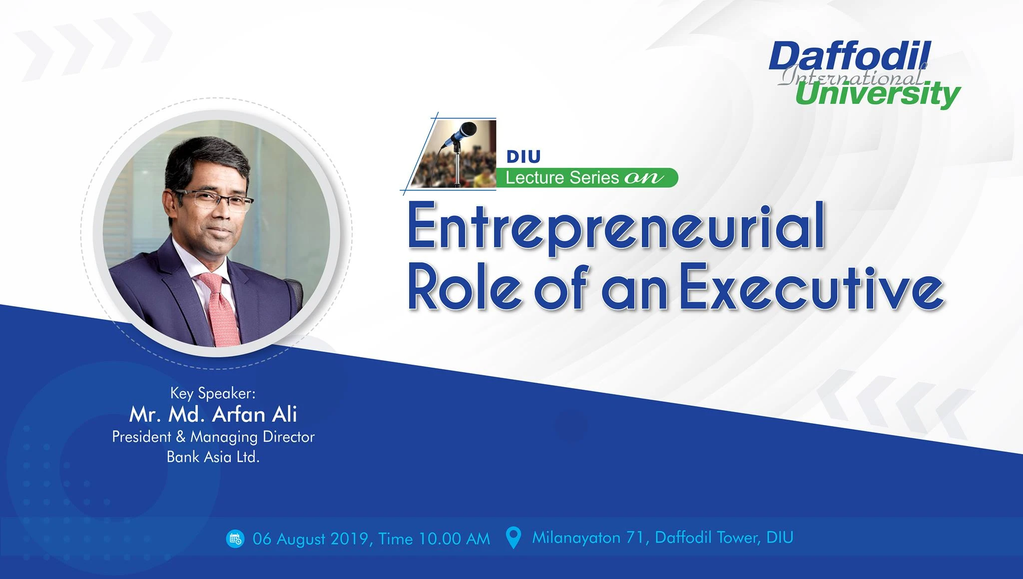 Entrepreneurial Role of an Executive-1